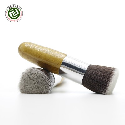 Bamboo Handle Makeup Brush Very Soft Bristle Car Interior Detailing Brush